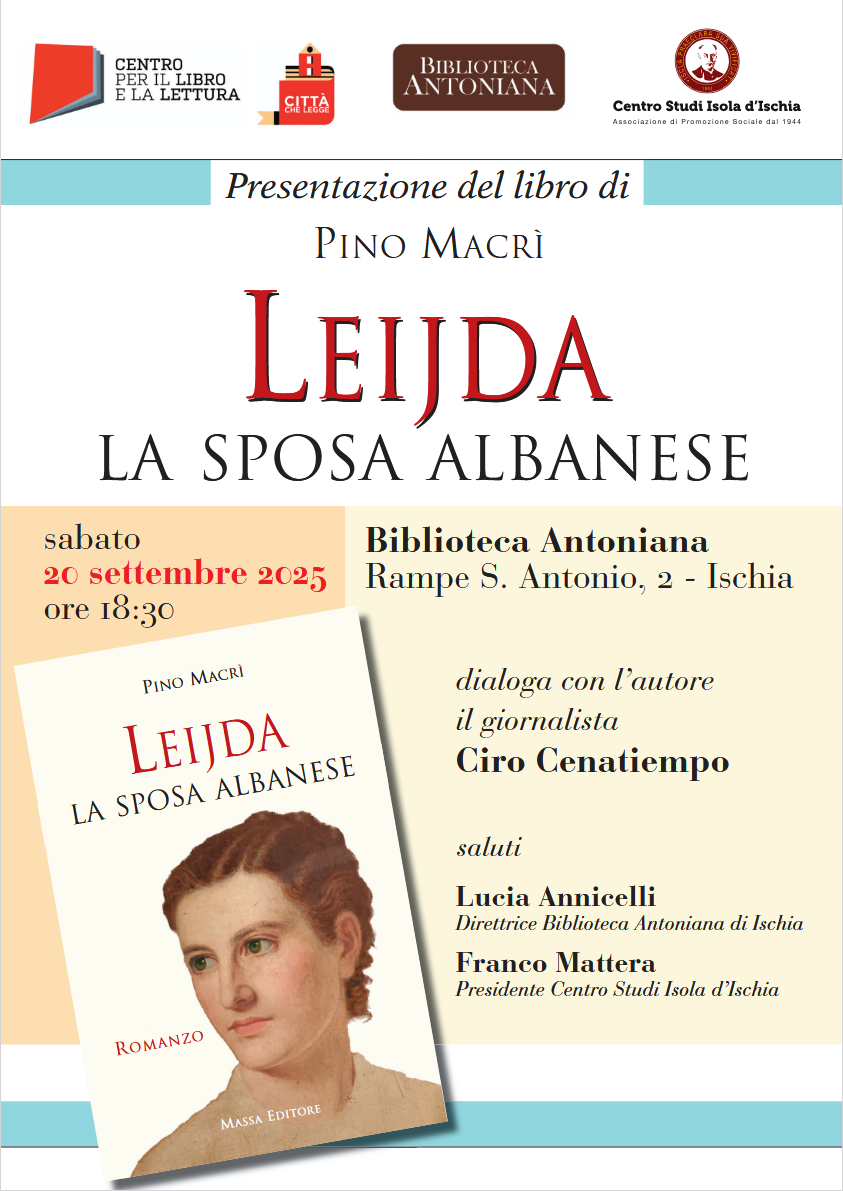 Presentazione del libro Leijda. La sposa albanese di Pino Macrì